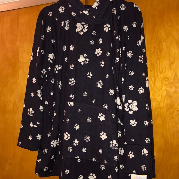 Coats | Lularoe Paw Print Amber | Poshmark